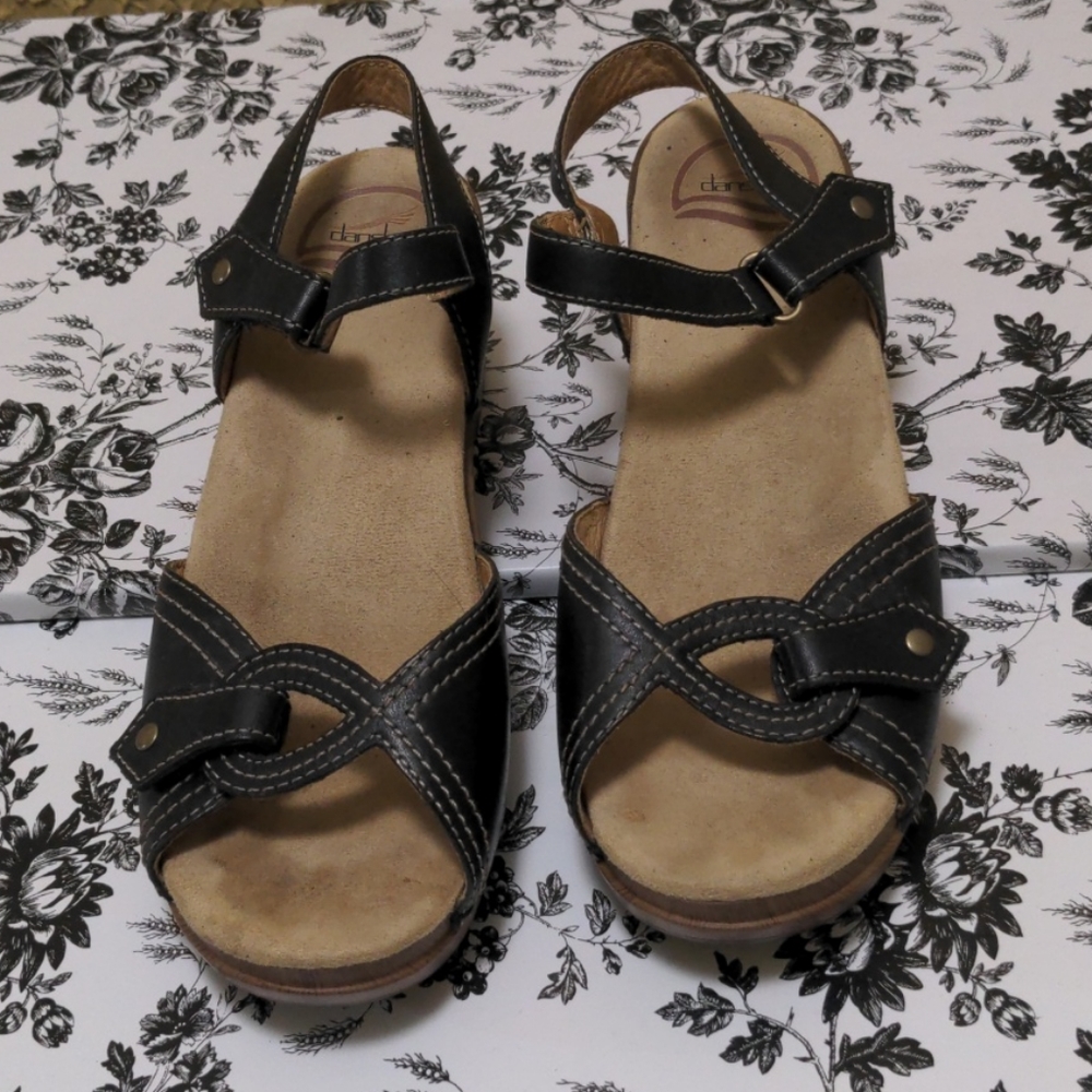 Dansko Sandals Black Size 38